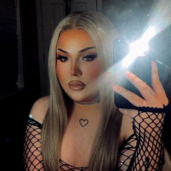 OnlyFans Model Ari in a Fishnet Bodystock