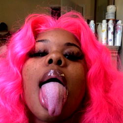 Vivid Hair, Glam Looks, and Painted Tongue