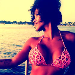 A-j, Gatineau Model Striking a Pose