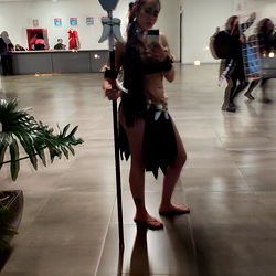 La Chivis at a convention