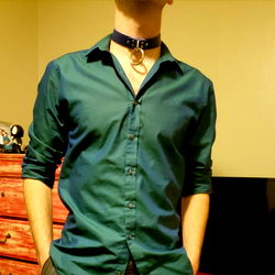 Stylish Male in Green Shirt