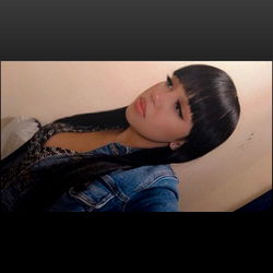 An Unidentified Model in a Denim Jacket,