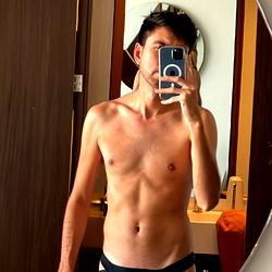 Candid, Shirtless Model Alonso's OnlyFans Photoshoot