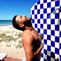 Babyboii, Model and Actor, Sharing His Beachside Fitness Routine