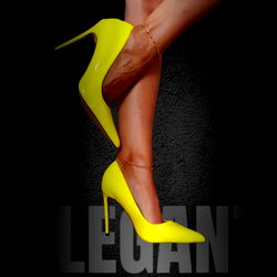 Stunning Yellow High Heels