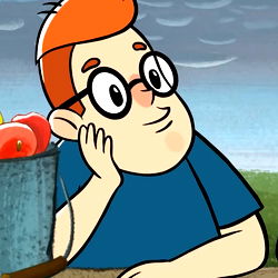 Alex, a Young Man with Red Hair