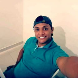 Alejandro Diaz - Colombian Model Taking a Selfie