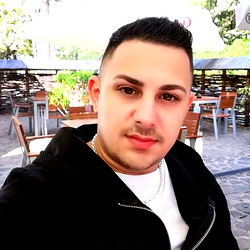 Stylish Adrian Cristian, Romanian Model