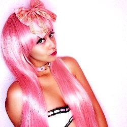 Stylish Onlyfans Model Perronetita in Pink and Black