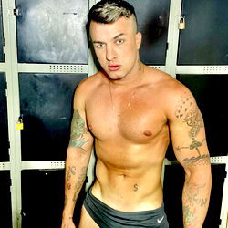 Arthur Mondelo in Gym Attire - OnlyFans Promotion