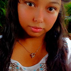 Adorable Girl with Wavy Hair, Pose Pouty with Smiling Eyes