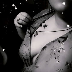 Stylish Model Chaos in Floral Blouse