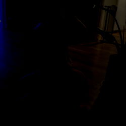 Vivid Screen with Blue Reflection