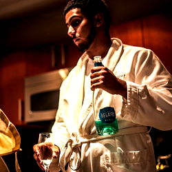 The Credit King 💎 in a cozy kitchen, ready to serve some drinks!