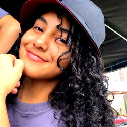 Ana María Posing for a Selfie