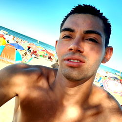 Agustín on a Sunny Beach Day
