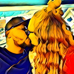 A Romantic Moment on a Plane