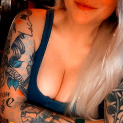 Brittney, the tattooed OnlyFans model