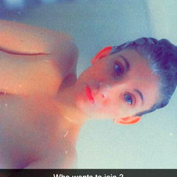 An Adult Model Sharing Her Post-Shower Experience