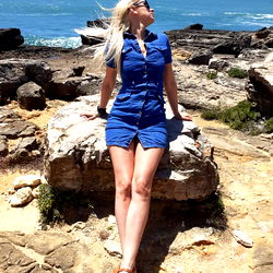 A serene day at the beach