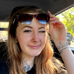 Sunglasses Selfie in Car