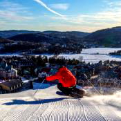 Snowboarding Adventure in the Mountains
