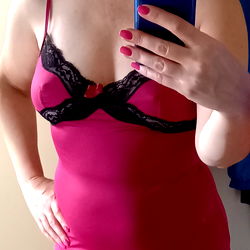 Adorable Model in a Playful Pink Dress