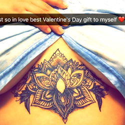 Celebrating Valentine's Day with Intricate Tattoo Art