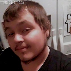 Man in Black and White Photo