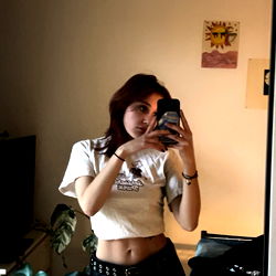 Liz, German Model, Striking a Pose