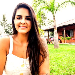 Beautiful Brazilian Model Posing for the Camera