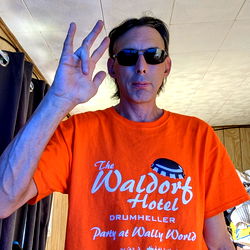 Shawn Albrecht: A Drumheller Alberta Model Strikes a Confident Pose