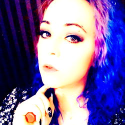 Wicked Whitney in Stylish Blue Hair, Cute Outfit and Trendy Eyeshadow - Onlyfans