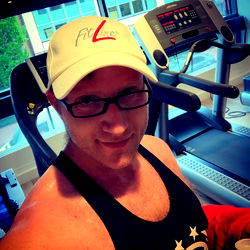 Fitness enthusiast in gym attire