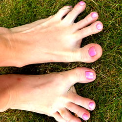 Barefoot on Grass