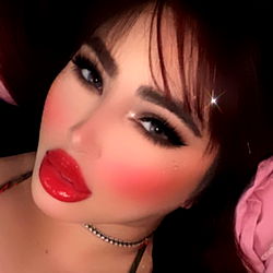 Aesthetically Pleasing Makeup Tutorial - How to Create a Glamorous Look with Onlyfans Model 🍭Belle Goddess🍬