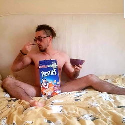 Gherk Daddy's Snack Time