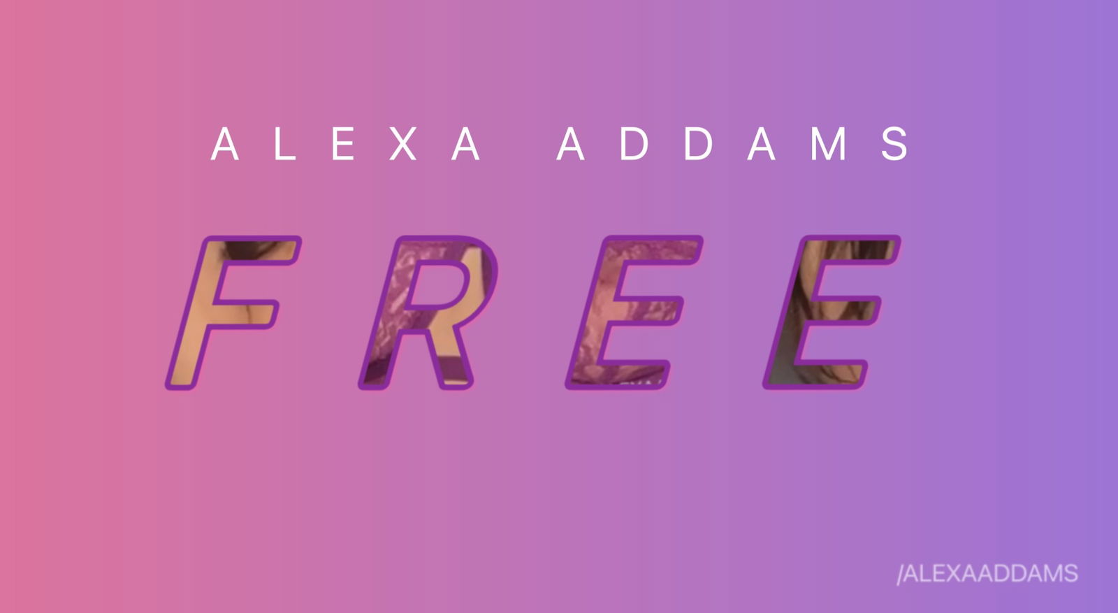 Alexa Addams Free photo