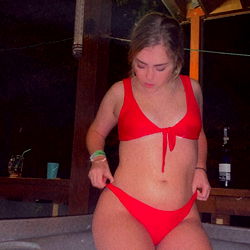 OnlyFans Model in Swimsuit