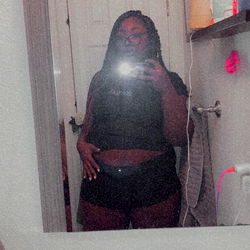 AutumnRoseFree in a Bathroom Mirror Selfie