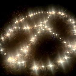 Vibrant Heart-Shaped Glowstick Display