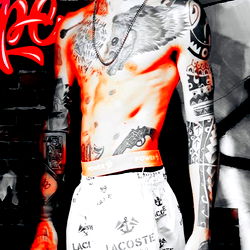 Joker369 - Brasil's Tattooed Model and Fitness Enthusiast