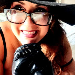 A Onlyfans Model in a Cute Black Hat