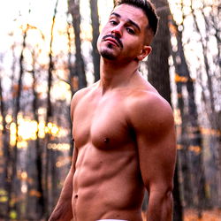 Etienne, OnlyFans Model in Shirtless Portrait