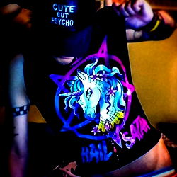 Custom Tie-Dye Unicorn Shirt