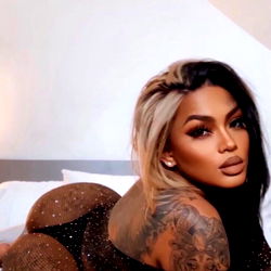 Blasian Model Advertisement