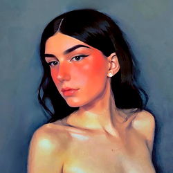 Stylish and Elegant Portrait of Scarlet Woods, a Rising Model from the United States