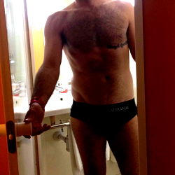 OnlyFans Model GGFF in an Entranceway