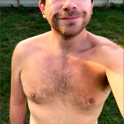 Allan's Shirtless Selfie