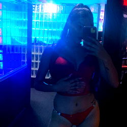 Exquisite Model Andrea Diaz in Racy Attire at Nightclub